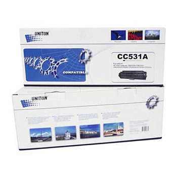 Картридж для HP Color LJ CP 2025/CM 2320 CC531A (304А)/ CANON LBP-7200 Cartridge 718C син (2,8K) UNI