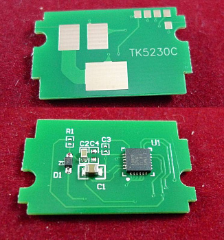 Чип для Kyocera Ecosys P5021cdn/M5521cdn (TK-5230C) Cyan, 2.2K (ELP Imaging)