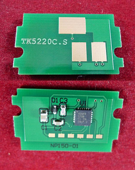 Чип для Kyocera Ecosys P5021cdn/M5521cdn (TK-5220C) Cyan, 1.2K (ELP Imaging®)